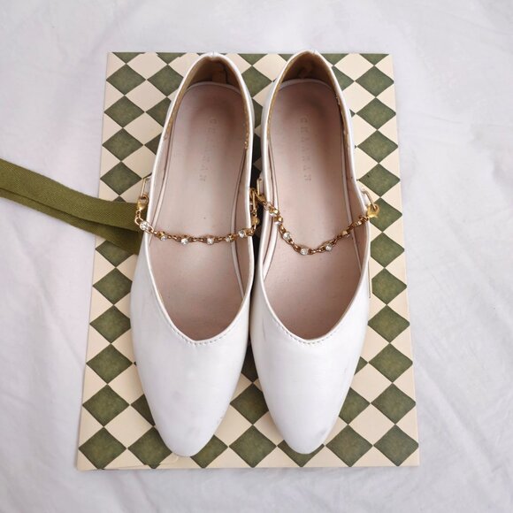 KBrand Chain Strap Mary Jane Shoes - Size 8.5 - Picture 1 of 3